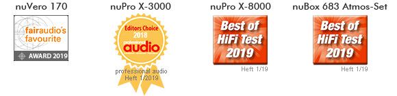 Awards für Nubert